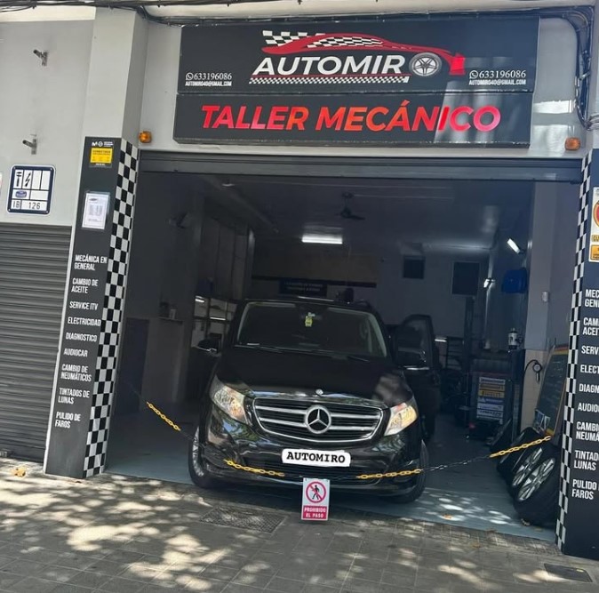 Fachada de Automiro taller mecánico en Palma